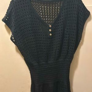 Mini dress color black size small great for summertime